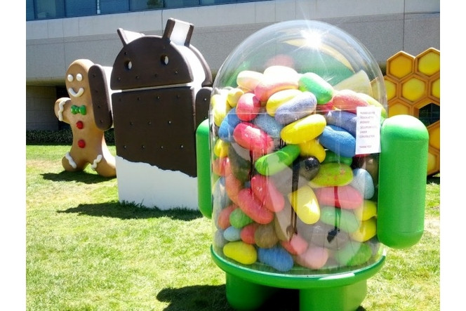 Android Jelly Bean Google campus