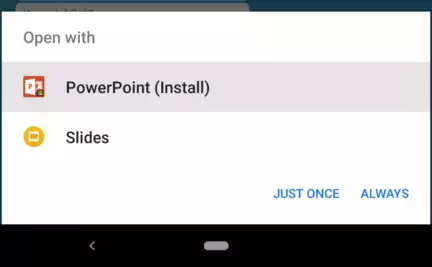 android-microsoft-partage-pub-powerpoint