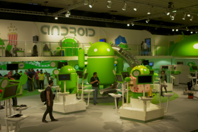 Android Stand MWC 2012