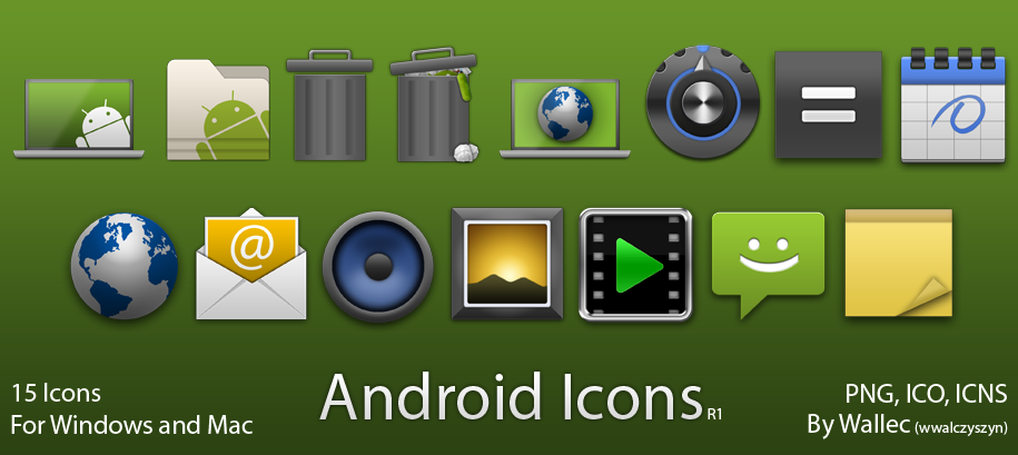 Android Style Icons R1 screen2