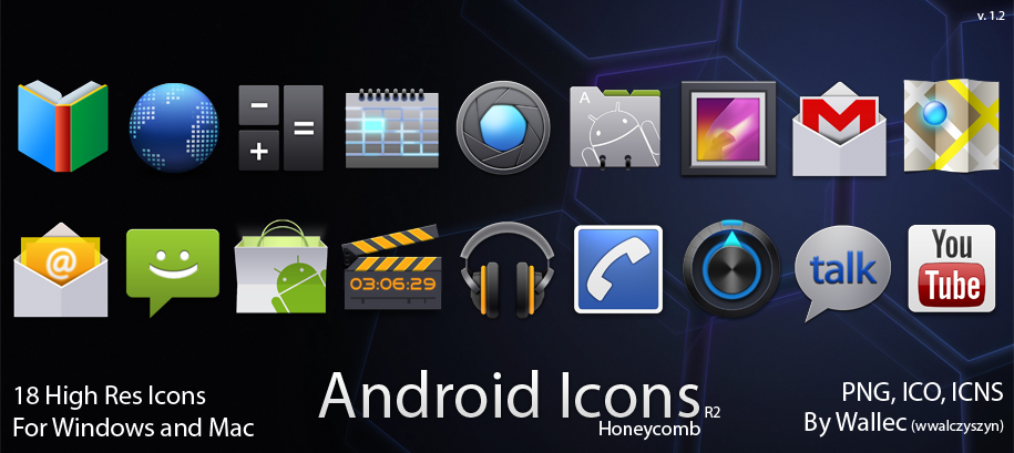 Android Style Icons screen2