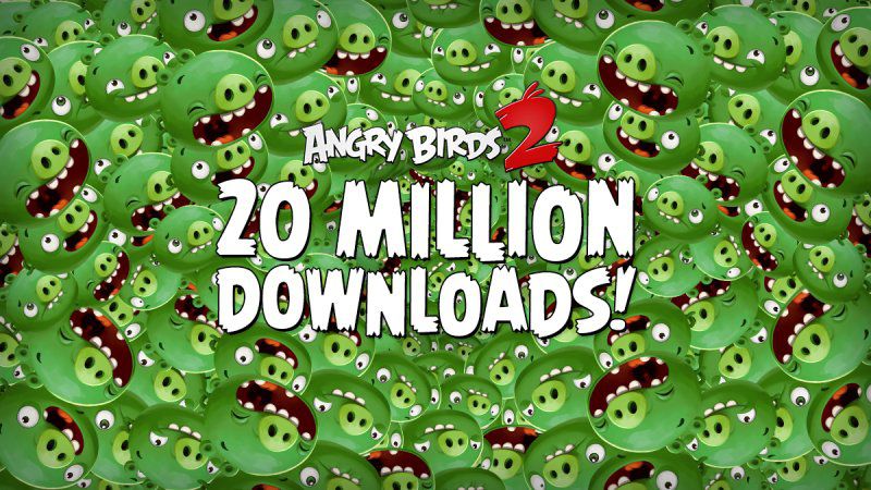 Angry birds 2 20 millions