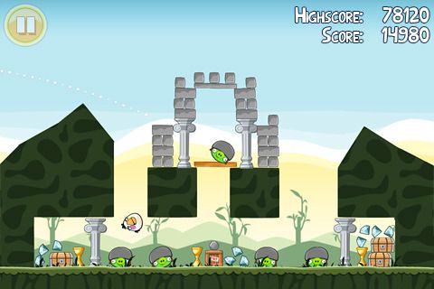 Angry Birds screen1