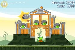 Angry Birds screen2