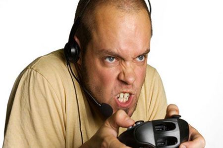 angry gamer