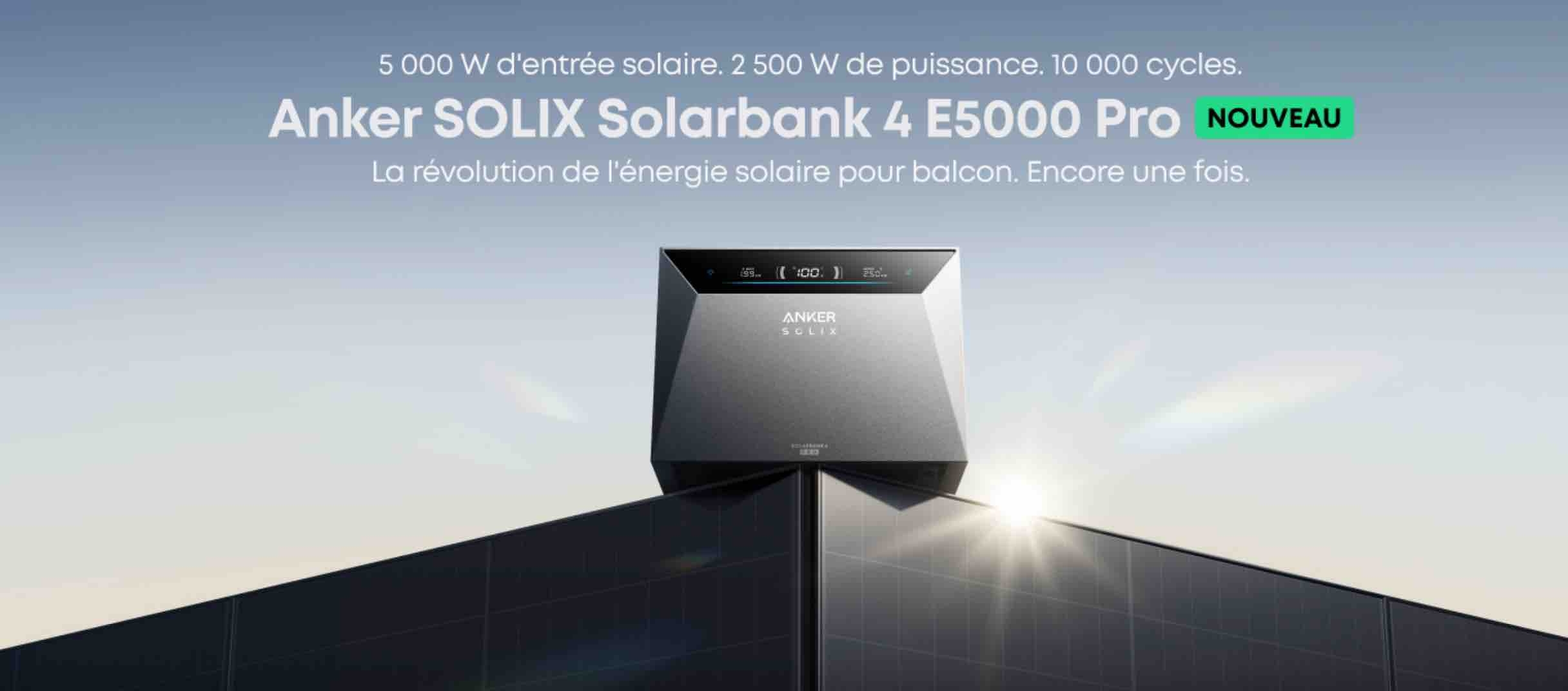 Anker SOLIX Solarbank 4 E5000 Pro
