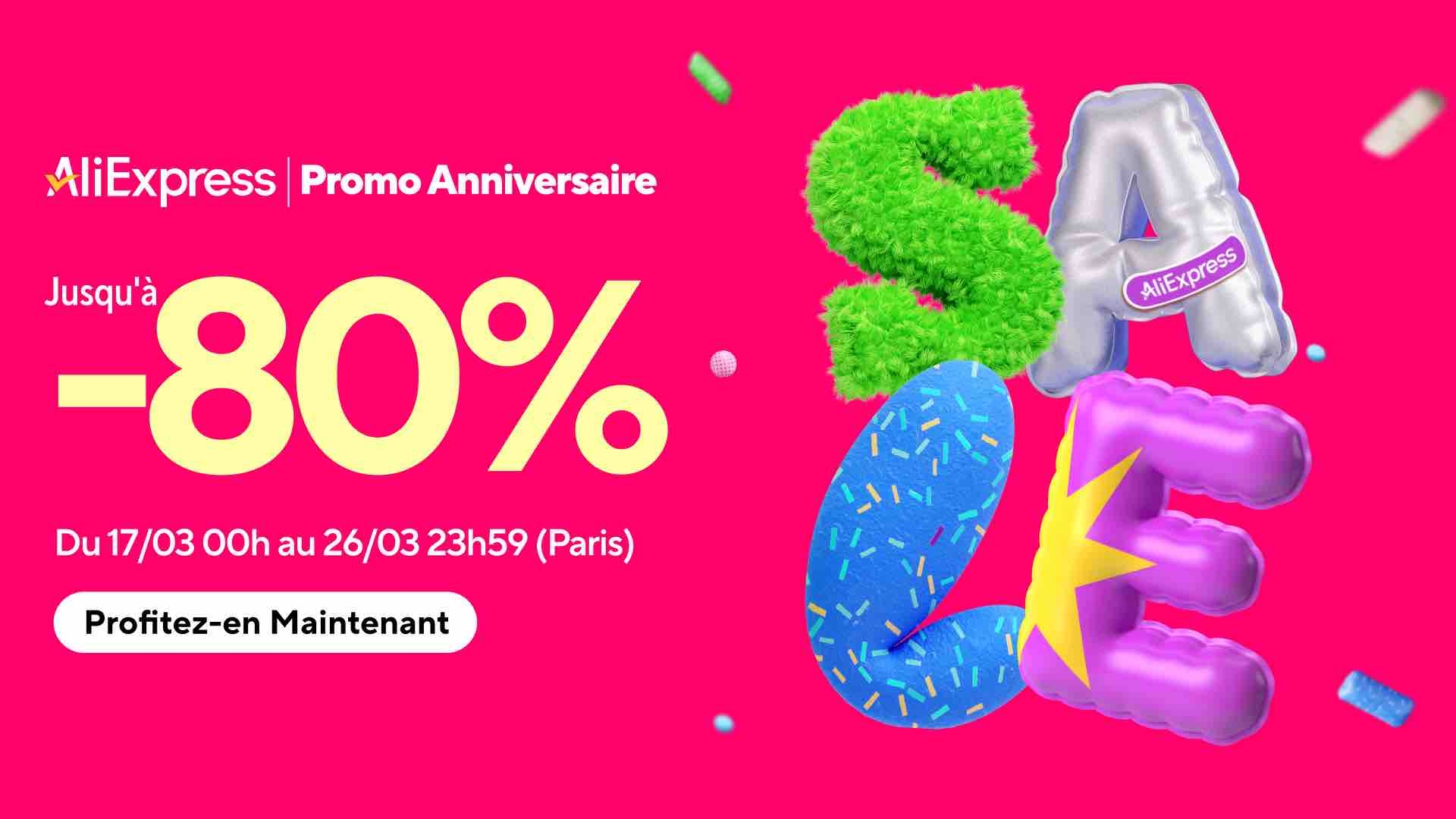 Anniversaire AliExpress 2025