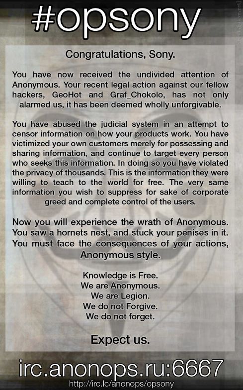 Anonymous-opSony
