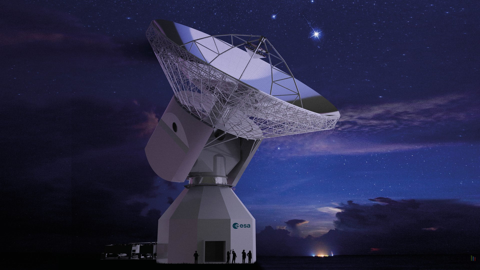 L'ESA inaugure une nouvelle antenne Deep Space
