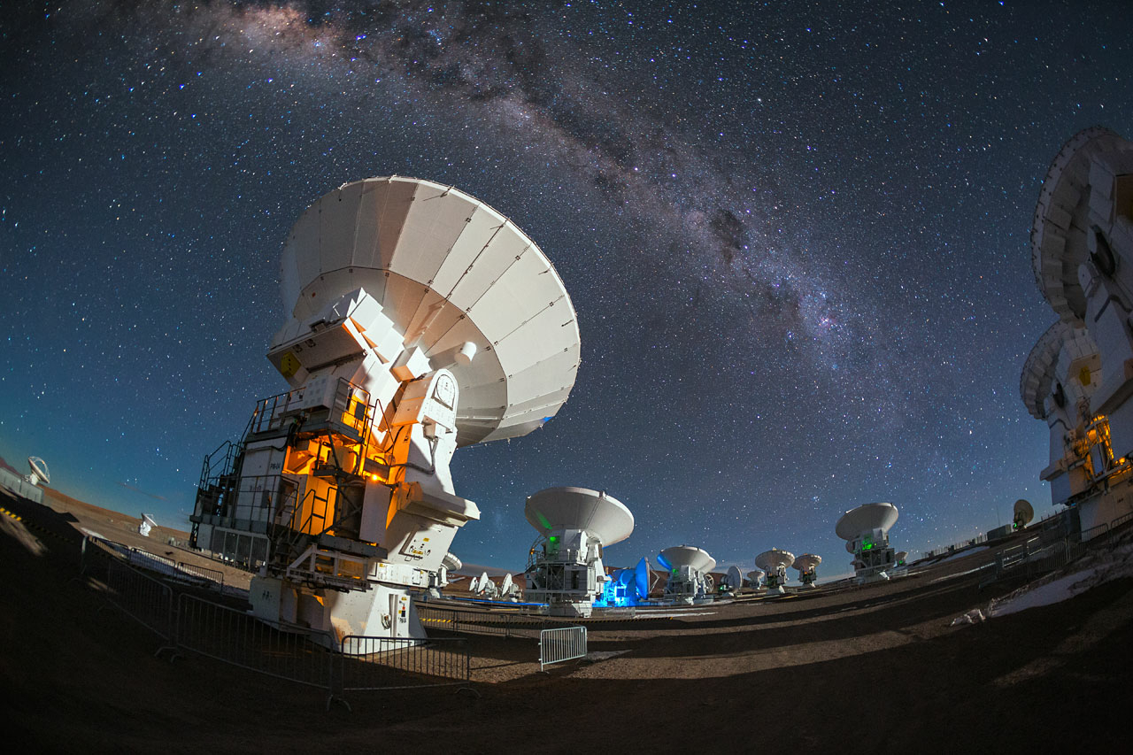 antennes ALMA - Atacama