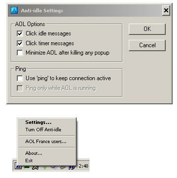 AOL Anti-Idle screen1