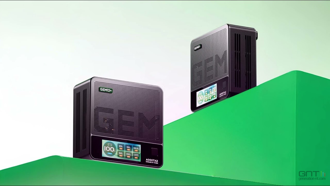 Bons plans AOOSTAR : les mini PC N1 Pro pour les tâches légères et série GEM12 pour la performance