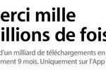 App Store milliard