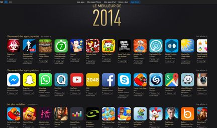 App Store Top 2014