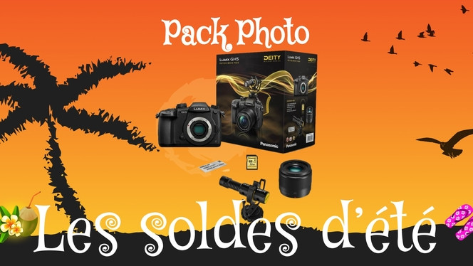 Appareil photo hybride Panasonic Lumix - soldes ete