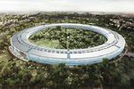 Apple campus logo