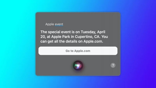 Apple conference Siri