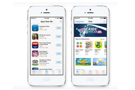 Apple enfants kids iOS 7
