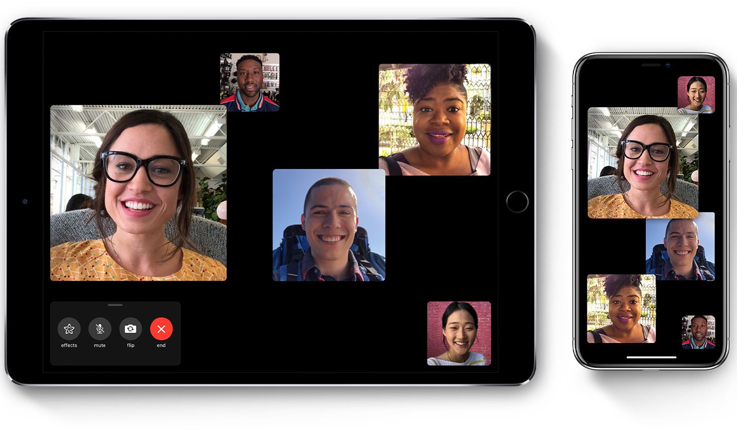 Apple-FaceTime-groupe