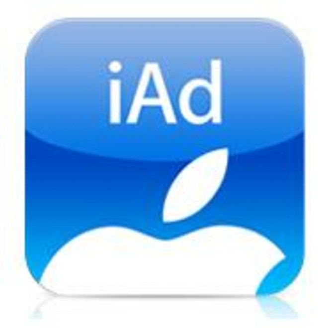 Apple iAd logo pro