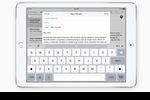 Apple iPad iOS 9 clavier