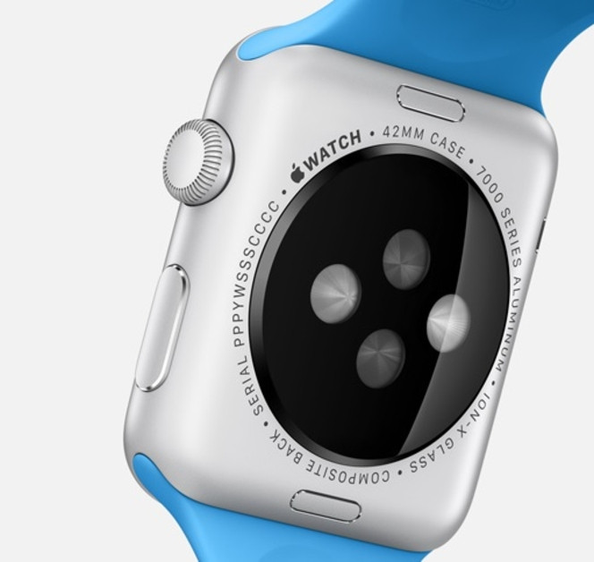 Apple Watch capteur