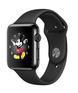 Apple Watch gris sombre