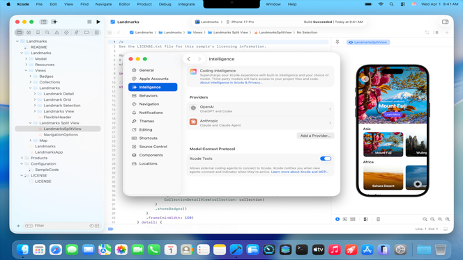 apple-xcode-codage-agentique-openai-anthropic