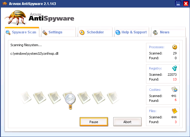 Arovax antispyware 2 1 143