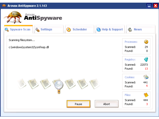 Arovax antispyware 2 1 143
