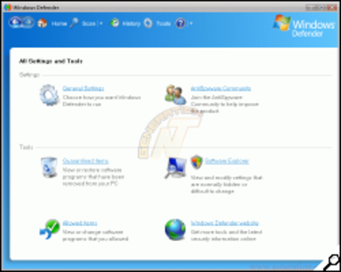 Article n° 107 - Test de Windows Vista - partie 2 - 33 - Windows Defender (250*200)
