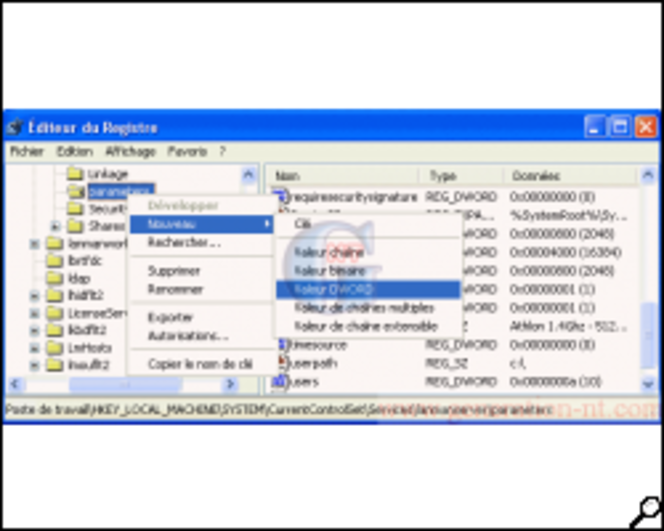 Article n° 29 - Désactivez les partages administratifs de Windows (NT4 / Win 2000 / Win XP) - 1 (250*200)