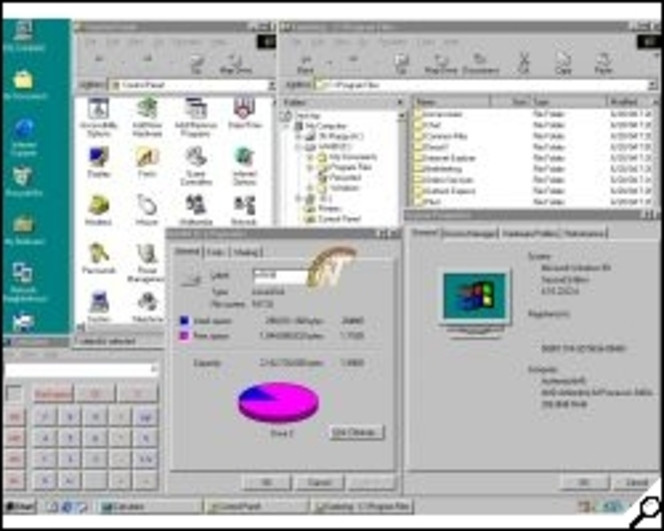 Article n° 99 - L'ascension des OS Microsoft - Windows 98 (250*200)