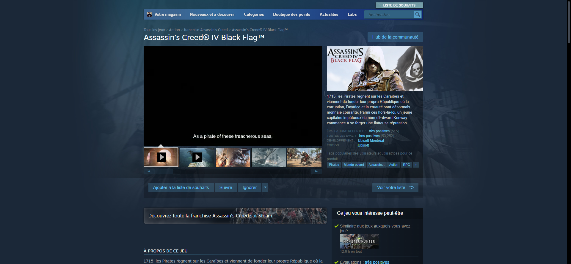 Assassin's Creed Black Flag Steam
