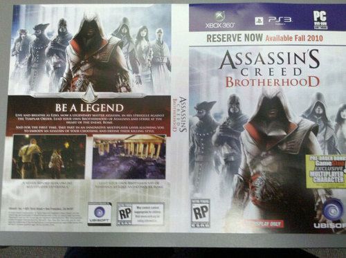 AssassinÂ’s Creed Brotherhood - Image 1