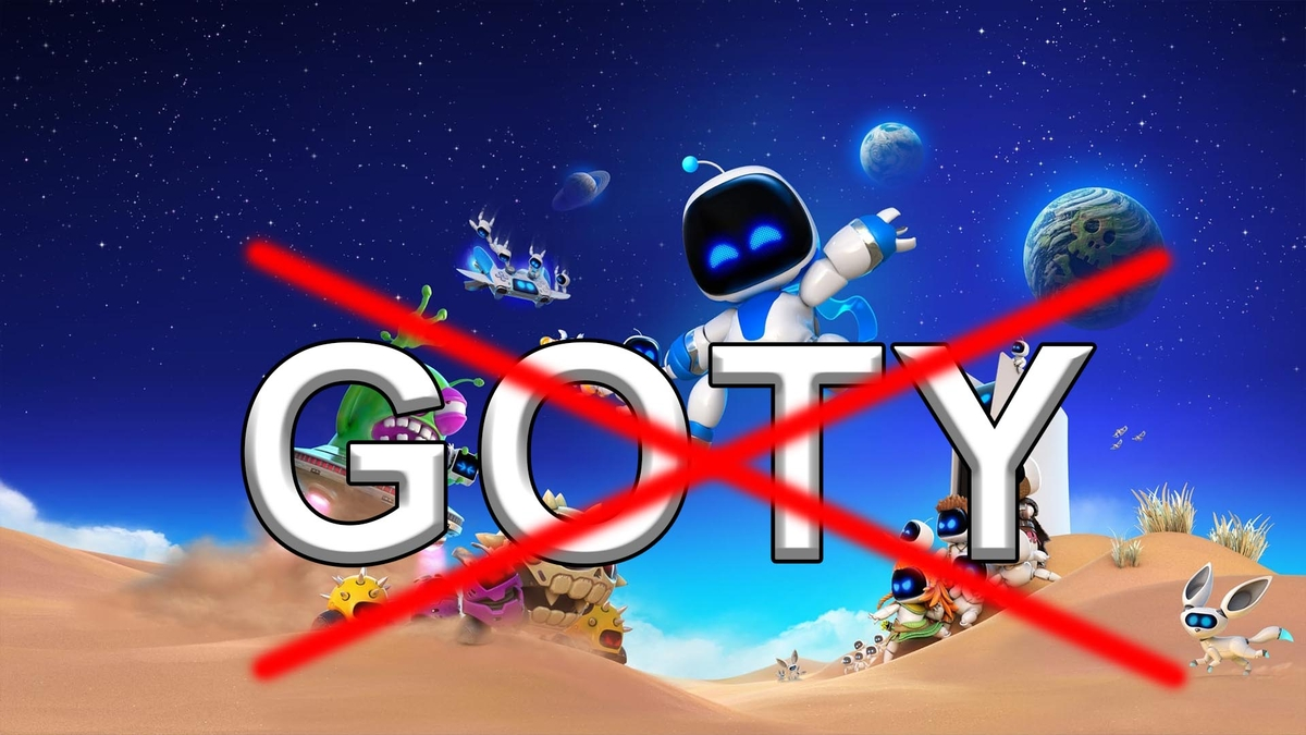 Photo GOTY 2024 : pour les joueurs, ce n'est pas Astro bot