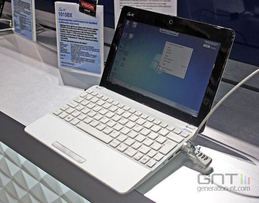 Asus eee pc 1015bx зависает