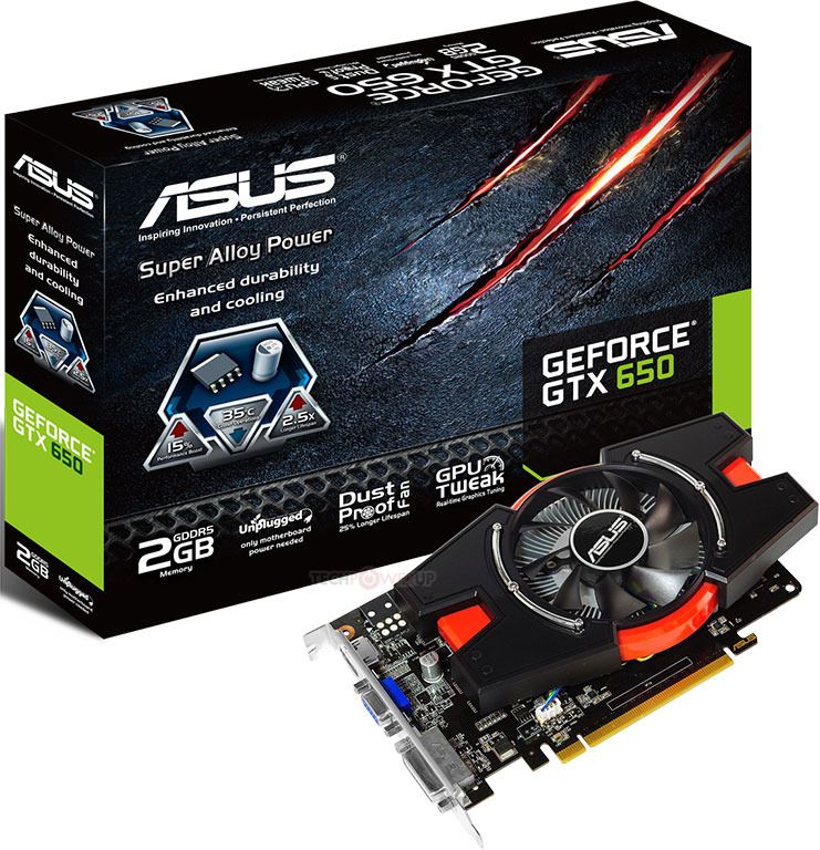 Asus GeForce GTX 650-E 2-GD5