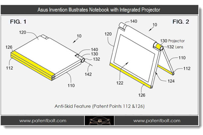 Asus notebook projecteur 1