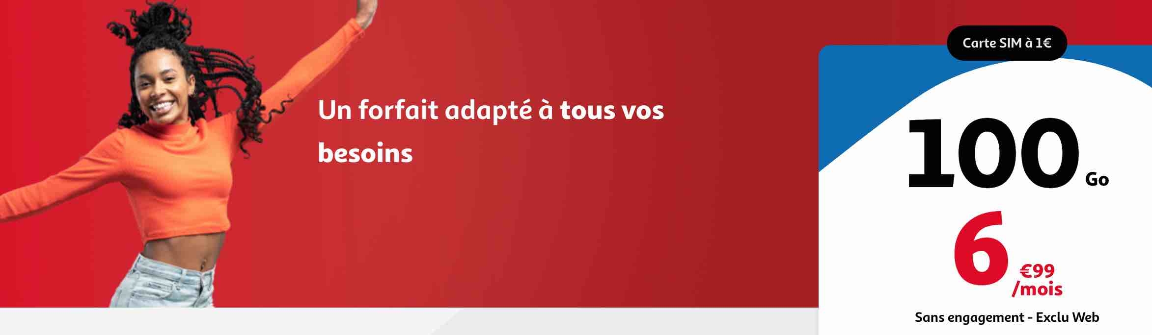 Auchan Te?le?com 100 Go 4G