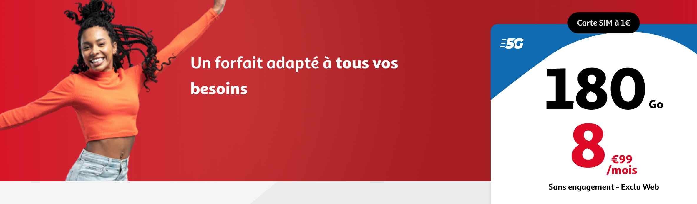 Auchan Te?le?com 180 Go 5G