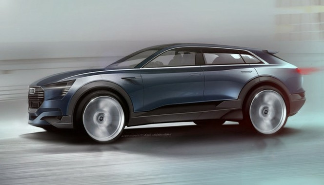 Audi e-tron quattro voiture electrique