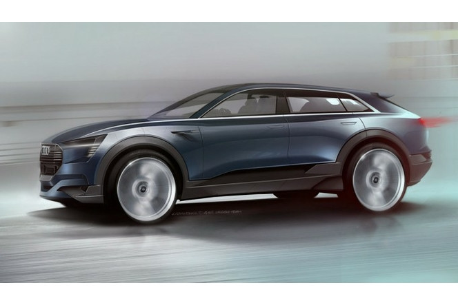 Audi e-tron quattro voiture electrique
