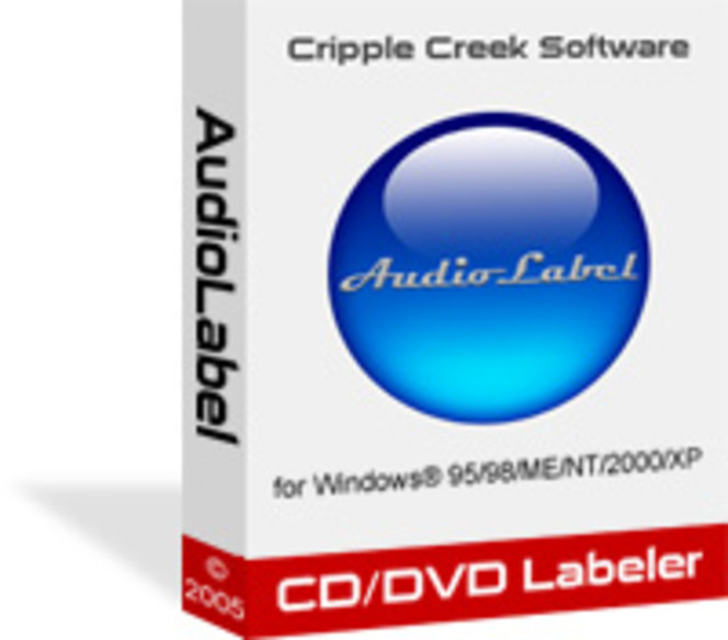 AudioLabel CD Label Maker boite
