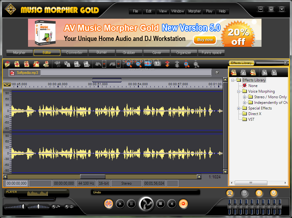 AV Music Morpher Gold screen 2