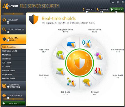Avast File Server Security screen2