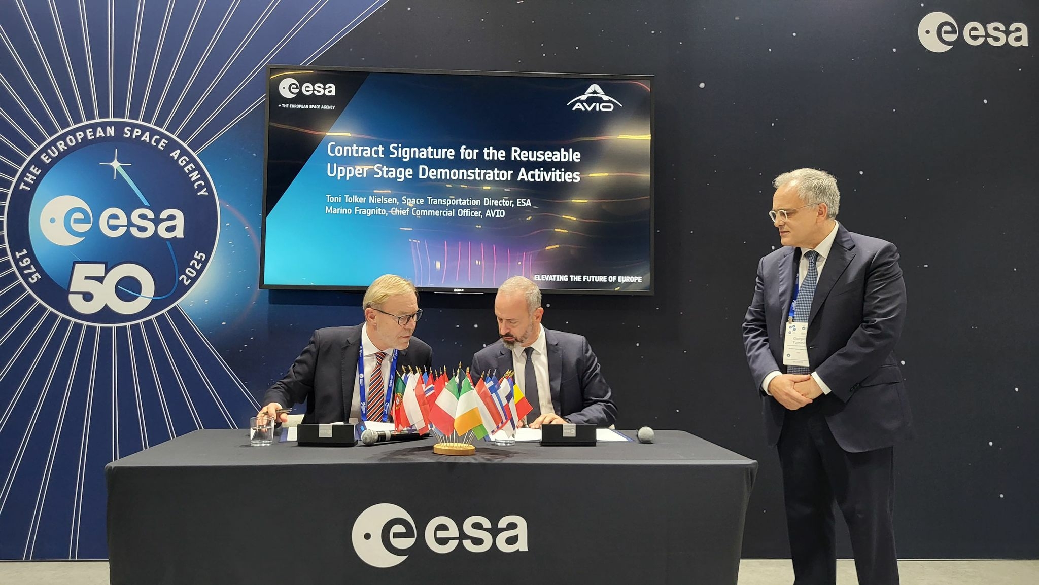 Avio ESA lanceur reutilisable contrat