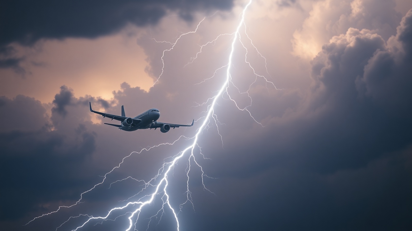 avion de ligne foudre