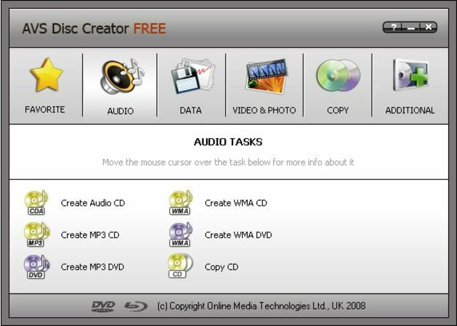AVS Disk Creator Free