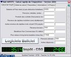 Bali IMPOTS : calculer soit même son imposition